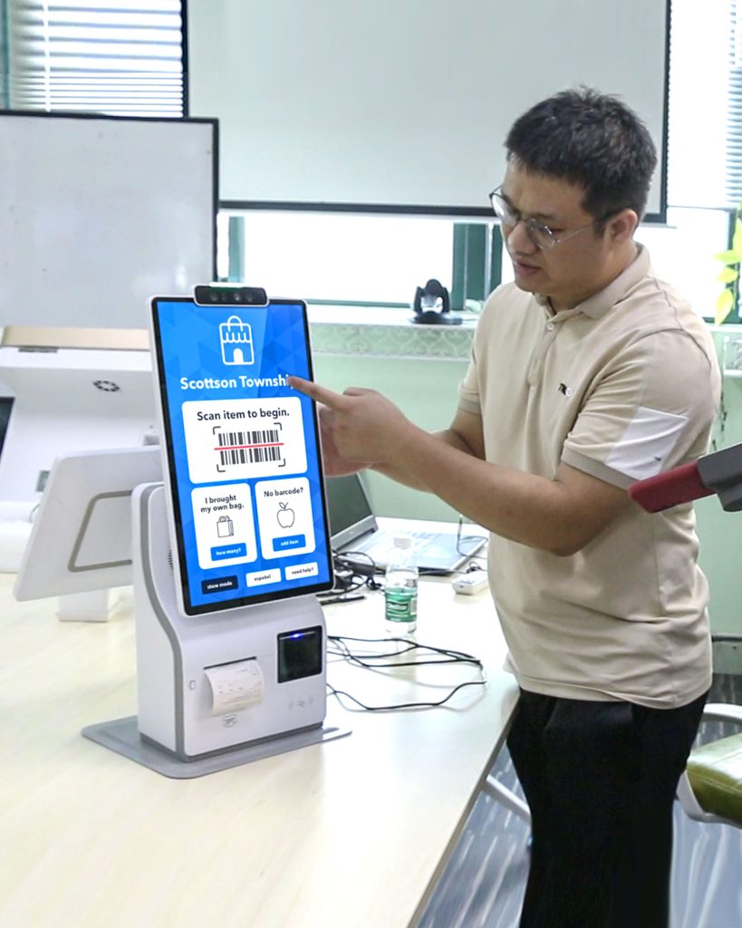 Self-service machine production